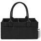 Mr. Pen Baby Diaper Caddy - Black Car Diaper Organizer, Portable Baby Caddy For Nursery & Changing Table