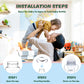 Handles Compatible For Philips Avent Natural Baby Bottles, Easy Holder For Feeding Bottle, Pack Of 4