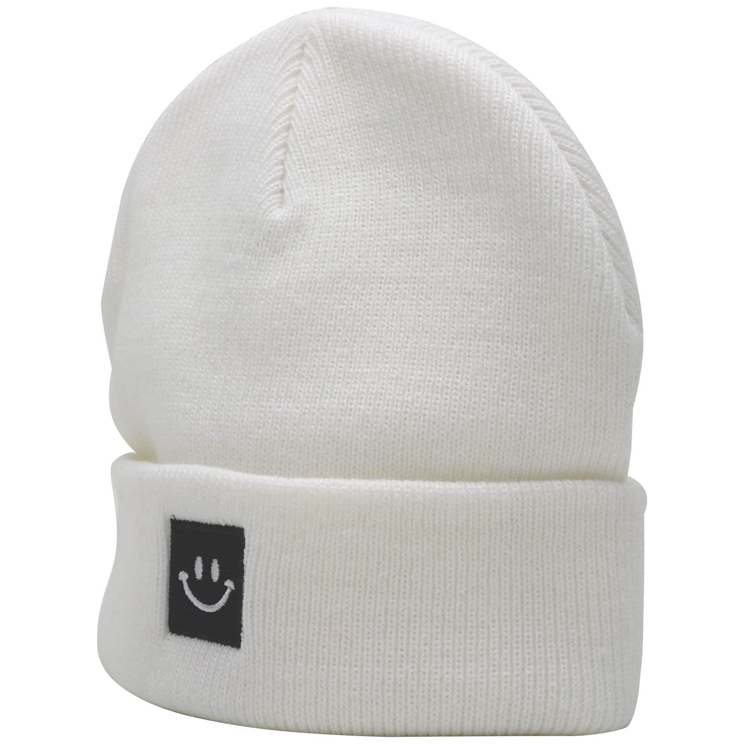 55Cube Baby Hat 0-6 Months White