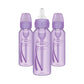 Dr. Browns Natural Flow Anti-Colic Options+ Narrow Baby Bottles 8 Oz/250 Ml, With Level 1 Slow Flow Nipple, 3 Pack, 0M+ Purple