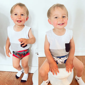 Big Elephant Random Color Toddler Training Pants 6 Pack, Potty Training Underwear For Boys And Girls, 3T