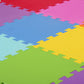 Meiqicool Eva Foam Puzzle Play Mat For Baby - Non Toxic Interlocking Soft Floor Tiles - Kids Toddler Infant Children Room And Ya