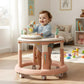 Baybee Melody Baby Walker For Kids With 5Level Height Adjustment, 360 Swivel Seat & Musical Toy Bar | Round Activity Walker For