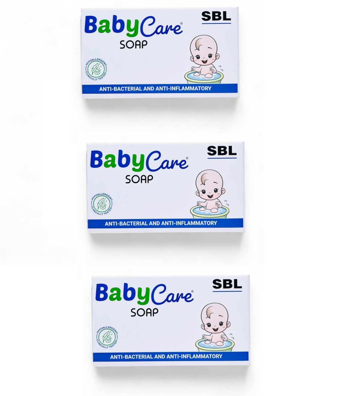 SBL Baby Care Soap 75Gm (Pack Of 3)