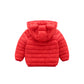 Cecorc Winter Coats For Kids With Hoods Light Puffer Jacket For Girls, Boys | Baby, Infants, Toddlers, 6-12 Months,Red