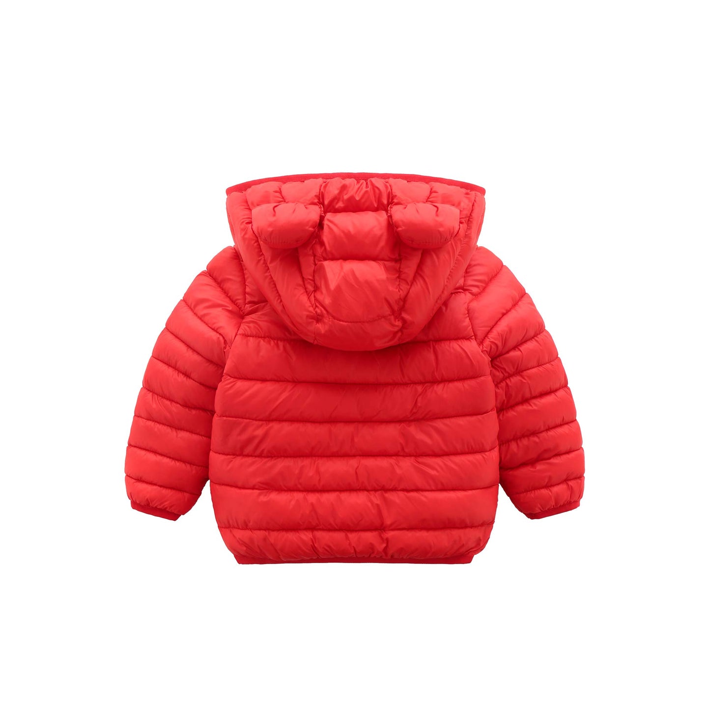 Cecorc Winter Coats For Kids With Hoods Light Puffer Jacket For Girls, Boys | Baby, Infants, Toddlers, 6-12 Months,Red