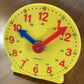 CM Wealth Learning Clock for Kids, Student Learning Clocks Teaching Time 12/24 Hours Geared Clock 4+Years Seller
