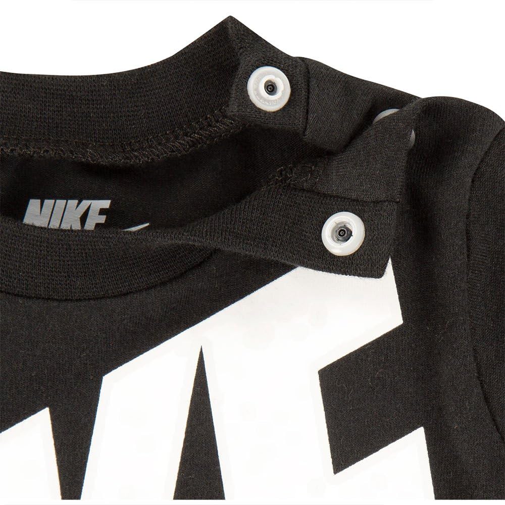 Nike Baby Boy'S Futura Romper (Infant) Black 6 Months