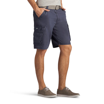 Lee Mens Dungarees New Belted Wyoming Cargo Shorts, Sporting Blue, 33 Us
