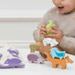 Le Toy Van - Wooden Petilou Forest Stacker Puzzle & Bag Educational Balancing Activities Toy | Great Gift for Kids and Toddlers