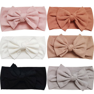 Hjiaruiky Baby Headbands Baby Girls Bows Headband Newborn Bow Handmade Soft Headbands With Bows Hairbands For Infant Toddler 6 C