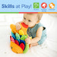 Melissa & Doug Flip Fish Soft Baby Toy Sensory Tummy Time Toys, Soft Fabric Tag Toy for Babies, Infants