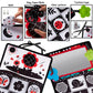 teytoy Tummy Time Mirror Infant Toys Newborn Toys 0-3 Months Brain Developmental Baby Mirror Tummy Time Toys Black and White Hig