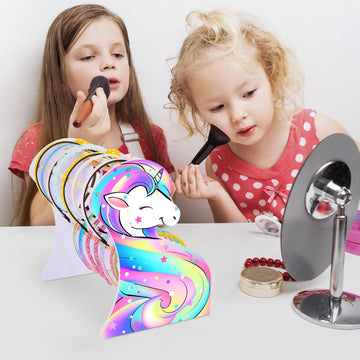 Fiobee Girls Headband Holder Organizer Unicorn Headband Storage Hair Accessories Organizer Hairband Display Stand Home Room Deco