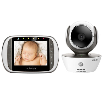 Motorola Mbp853Connect Dual Mode Baby Monitor With 3.5-Inch Lcd Parent Monitor And Wi-Fi Internet Viewing