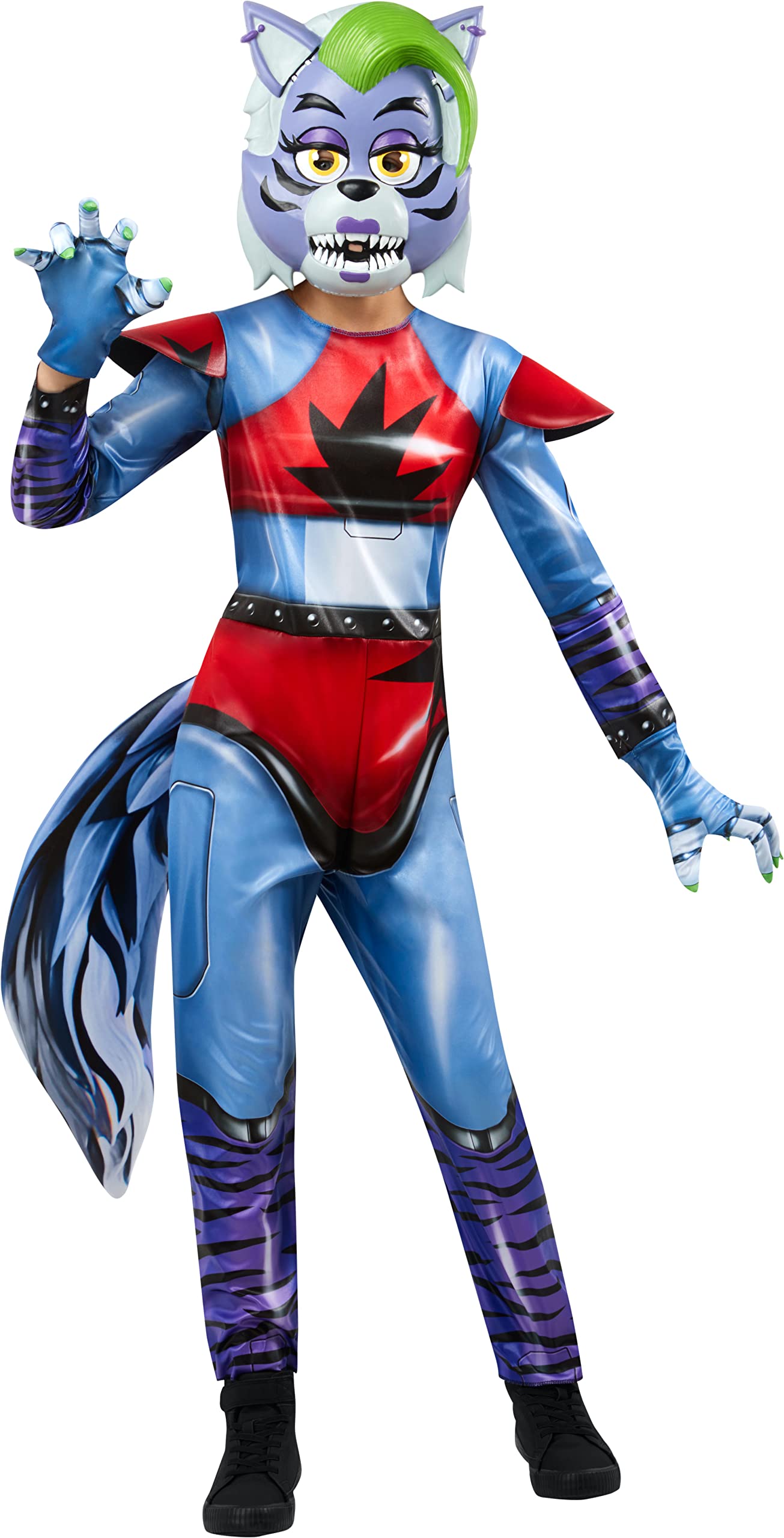 Rubie'S Child'S Five Nights At Freddy'S Roxanne Wolf Costume, As Shown, Medium