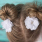 Baby Girls Chiffon Flower Hair Clips With Rhinestones And Pearl,Yycraft 10 Pcs Party Wedding 2' Hair Accessory For Kids Toddler