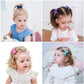 Alinmo Baby Hair Clips 60Pcs - 2' Fully Lined Tiny Hair Bows Alligator Clips For Infants And Toddlers In Pairs