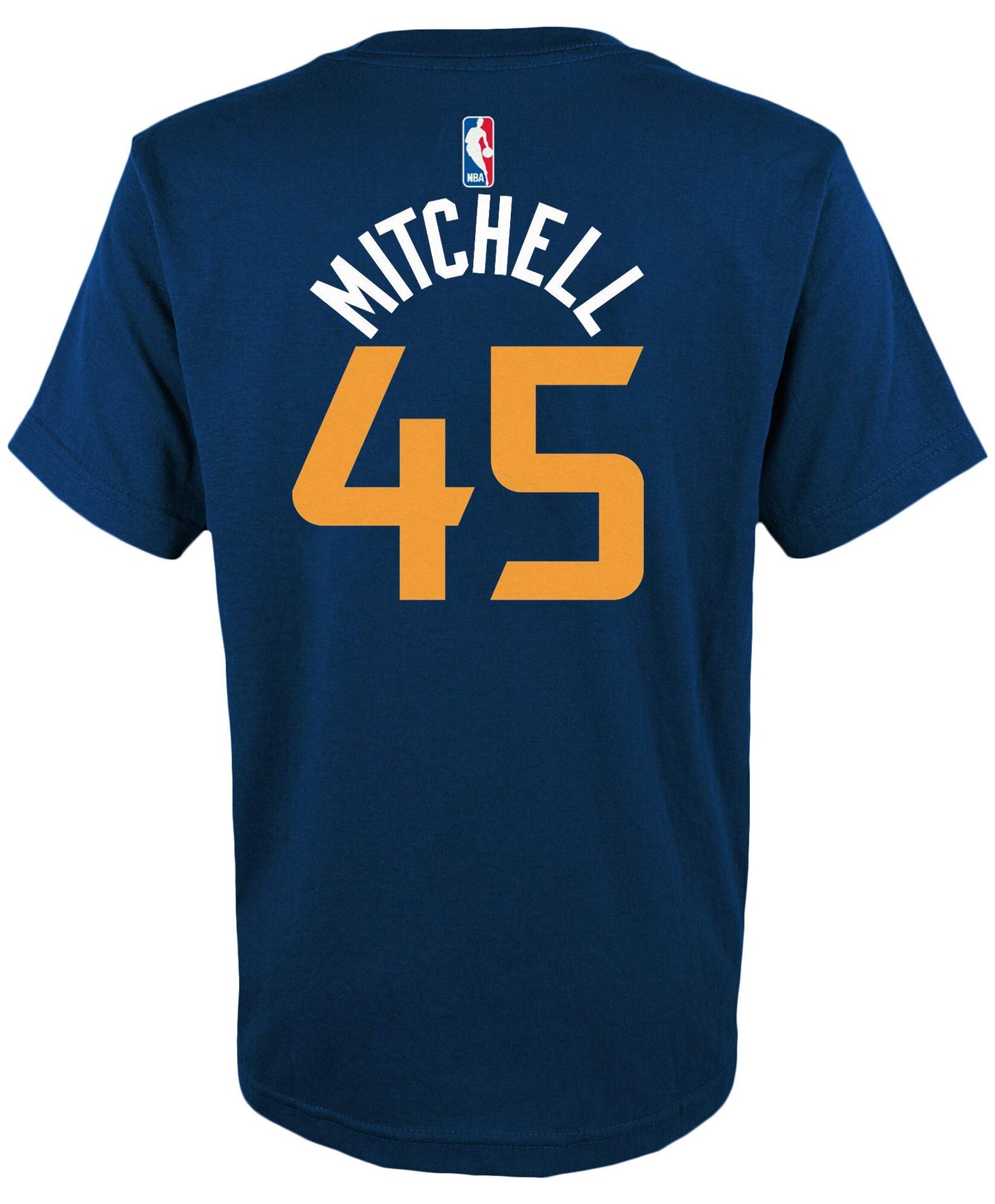 Nba Infants Toddler Team Color Alternate Game Time Name And Number Player T-Shirt (3T, Donovan Mitchell Utah Jazz Navy)