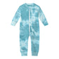 Owlivia Organic Cotton Baby Boy Girl Zip Up Sleep N Play, Footless, Long Sleeve(12-18 Months, Tie Dye Green)