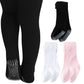 Baby Girl Tights Non Slip Baby Tights 6-12 Months Girl Warm Cotton Leggings Seamless Pantyhose Non-Skid Grip For Toddler 3 Pack