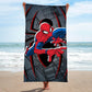 Jay Franco Marvel Spiderman Bath Pool Beach Towel - Kids Grey Super Soft & Absorbent 100% Cotton Towel, Measures 28 X 58
