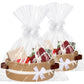 Colingmill 2 Pack Small Woven Basket with Gift Bags and Ribbons Empty Decorative Gift Chest Box 12x 8x 5 Cute Woven Rope Hamper 