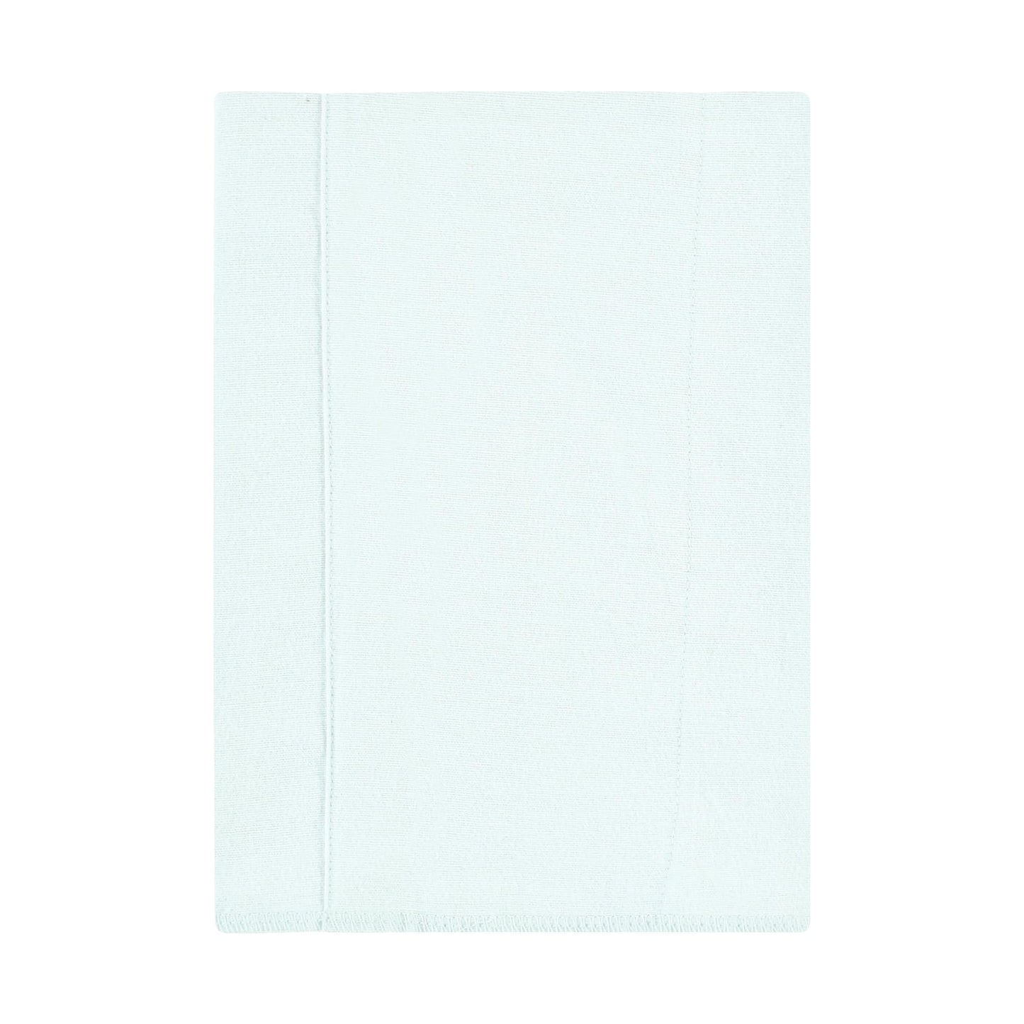 Hudson Baby Unisex Baby Cotton Flannel Burp Cloths, Neutral Woodland Pals 4-Pack, One Size