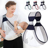 Luxafare Baby Carrier Newborn To Toddler, Ergonomic 3D Mesh Baby Carrier Bag Baby, Adjustable Baby Sling Bag, Lightweight Breath