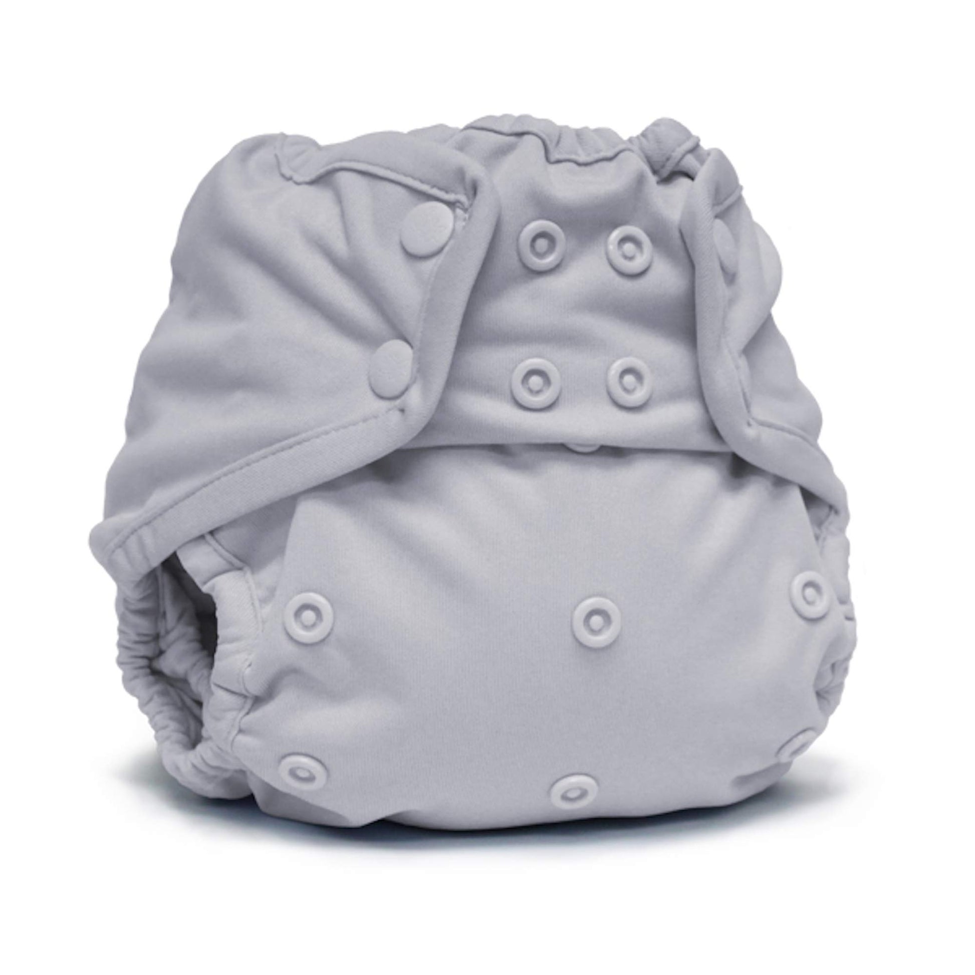 Kanga Care Rumparooz Double Leg Gusset Reusable Cloth Diaper Cover One Size Snap | Platinum 6-35 lbs