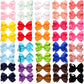 Joyoyo 40Pcs 3' Hair Bows Alligator Clips Grosgrain Ribbon Big Bows Clips For Girls Toddlers Kids Children 20 Colors In Pairs