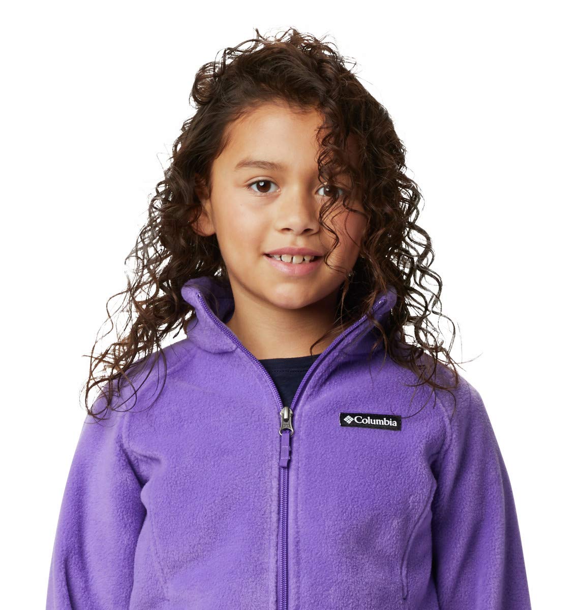 Columbia Unisex-Baby Benton Springs Fleece Jacket, Grape Gum, 6-12 Months