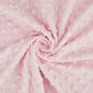 Tl Care Minky Dot Chenille 4 Piece Toddler Bedding Set, Pink, For Boys And Girls