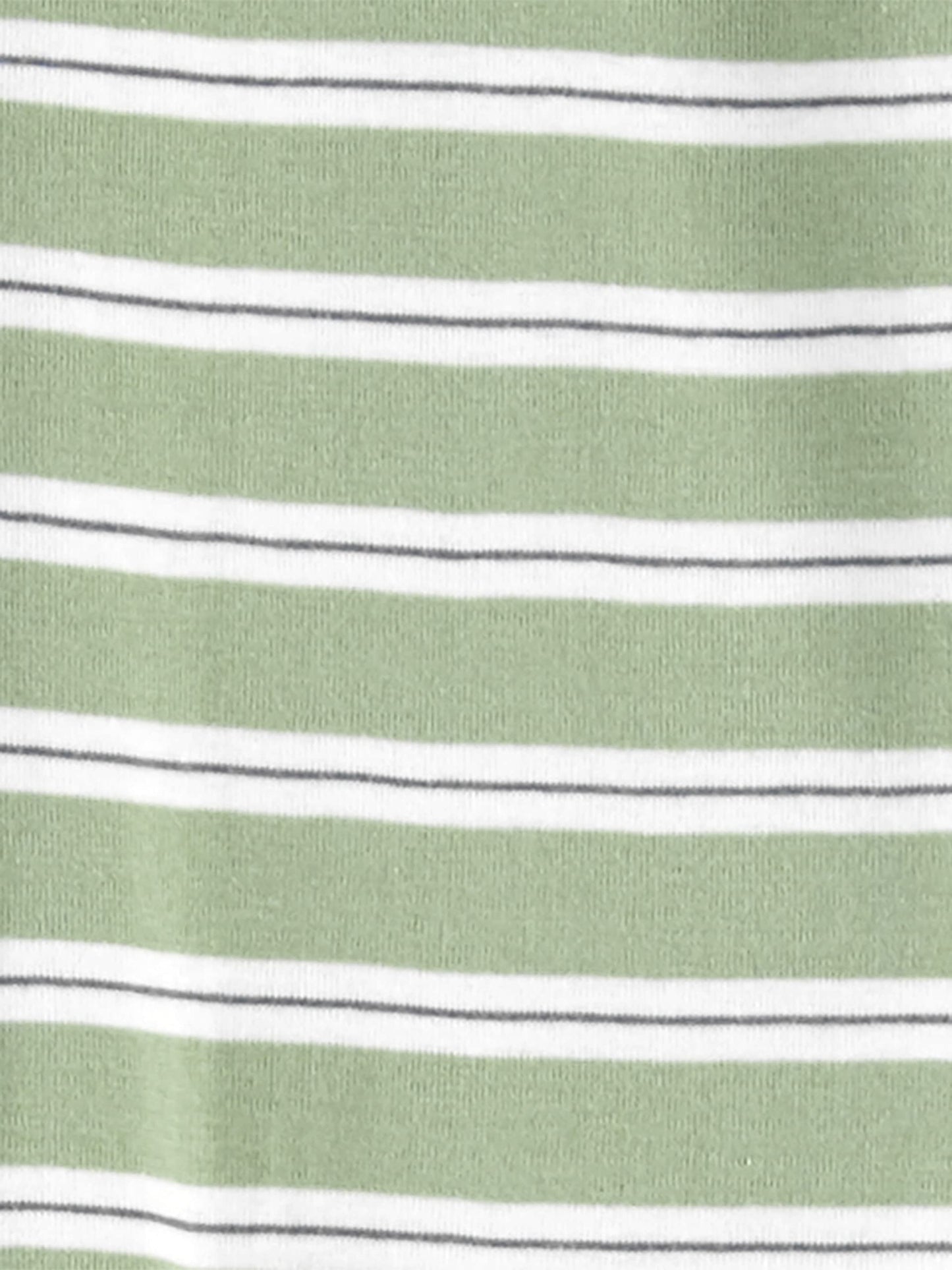 Simple Joys By Carter'S Baby Boys' Toddler 3-Pack Snug Fit Footed Cotton Pajamas, Green Stripe/Grey Heather/Indigo Wash Dinosaur