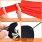 24 Pcs Halloween Pirate Party Supplies, Pirate Accessories Include 8 Red Pirate Head Bandana Tie Headband Sports Headwear Ties 1