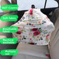 Car Seat Canopy For Baby, No Touching Sign Flower Car Seat Covers For Newborn, Infant Stroller Covers For Boy Girl, Multiuse Nur