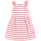 Hudson Baby Baby Girls Cotton Dresses, Cherry Sweet, 5T