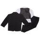 Nancy August Classic Baby Boys Formal Suit In Black S-Xl-Black-M