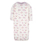 Gerber Unisex Baby Boy And Girls 4-Pack Sleeper Gown Lavender 0-6 Months