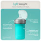Mason Bottle 8Oz Silicone Baby Bottle With Medium Flow Nipple (3+ Months) - Breastfeeding Bottle, Reusable Silicone Squeeze Pouc