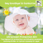 Flap Happy Baby-Girls Newborn Floppy Hat, White Eyelet, X-Small