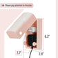 Bates - Baby Safety Outlet Cover Box, Pink, Outlet Covers Baby Proofing, Plug Covers Baby Proofing, Baby Outlet Cover, Socket Co