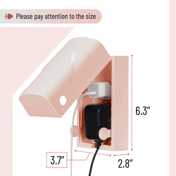 Bates - Baby Safety Outlet Cover Box, Pink, Outlet Covers Baby Proofing, Plug Covers Baby Proofing, Baby Outlet Cover, Socket Co