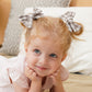 Jollybows 20Pcs 3.5 Inches Baby Girls Linen Hair Bows Clips 10 Colors Fully Lined Hair Barrettes Accessories For Babies Infant T