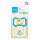 Mam Air Baby Pacifier, For Sensitive Skin, Sterilizer Case, 2 Pack, 16+ Months, Boy