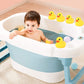 UMBWORLD Preschool Bath Toys Rubber Floating Squeaky Baby Wash Shower Toy for Toddlers Kids Party Decoration 12 Pcs (Yellow Duck