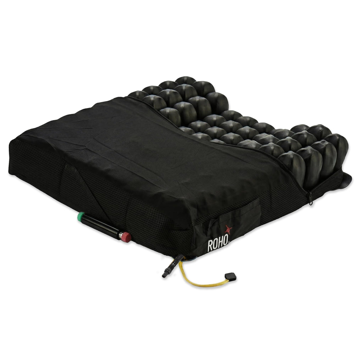 ROHO Contour Select Wheelchair Cushion, Inflatable Air Cell Seat Cushion, Adjustable Comfort & Positioning Support, High Profile