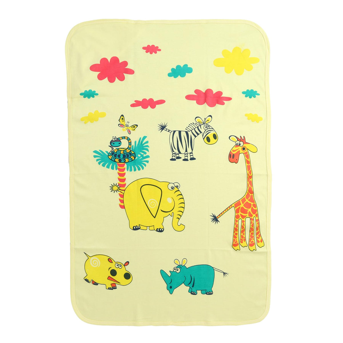 Kuk Mum All Season Baby Bath Towel for Infant with Hood  KM 1944 Yellow P1
