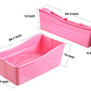Ganen Baby Bath Tub Portable (Pink)