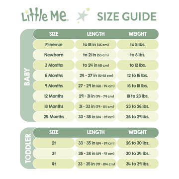 Little Me Clothes For Baby Girls' Ivory Floral Side-Snap Footie, 6 Months